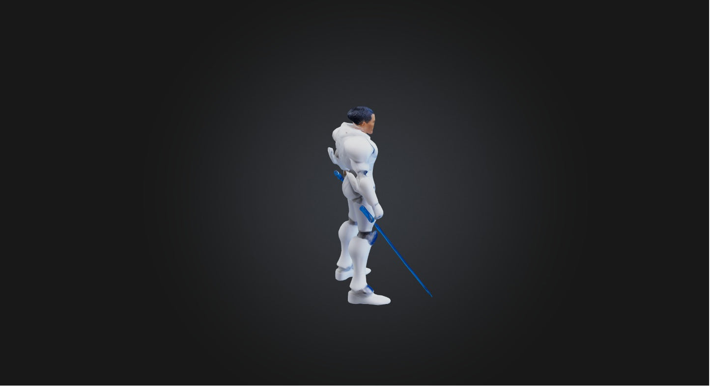 3D model Action figure VR / AR / low-poly
