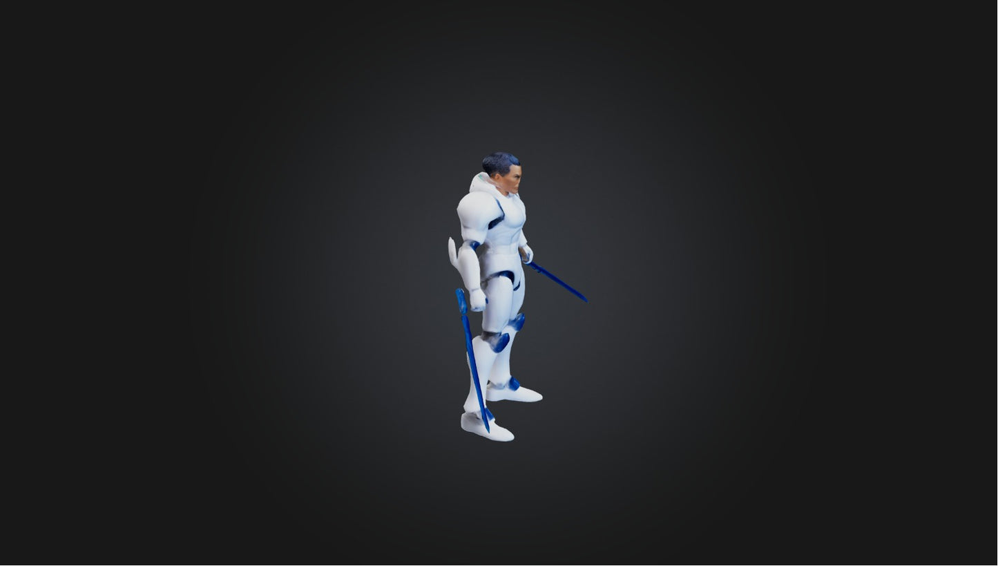 3D model Action figure VR / AR / low-poly