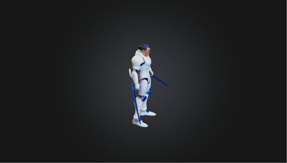 3D model Action figure VR / AR / low-poly