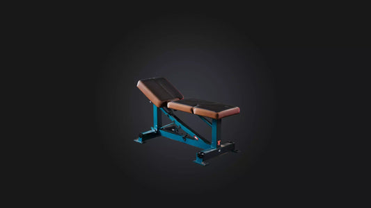 3D model Adjustable Bench VR / AR / low-poly