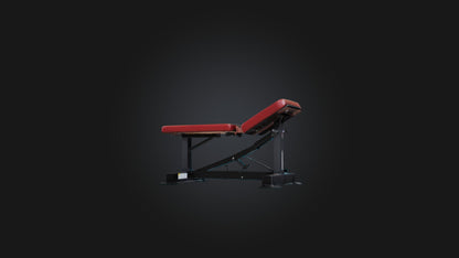 3D model Adjustable Bench VR / AR / low-poly