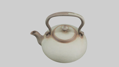 3D model Aged Ceramic Teapot Model VR / AR / low-poly