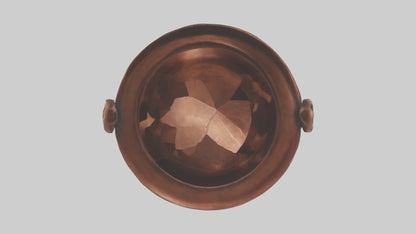 3D model Aged Copper Pot Model VR / AR / low-poly