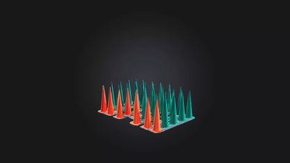 3D model Agility Cones VR / AR / low-poly
