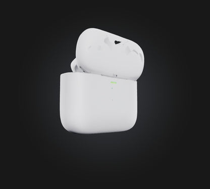 3D model Airpods VR / AR / low-poly