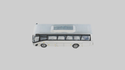 3D model Airport Bus Model 1 VR / AR / low-poly