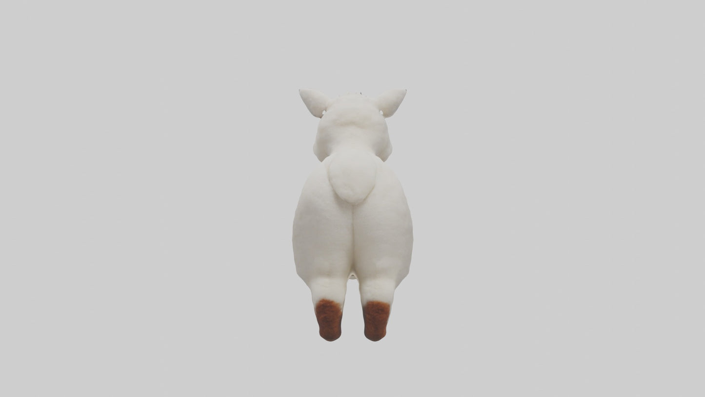 3D model Alpaca Model 1 VR / AR / low-poly