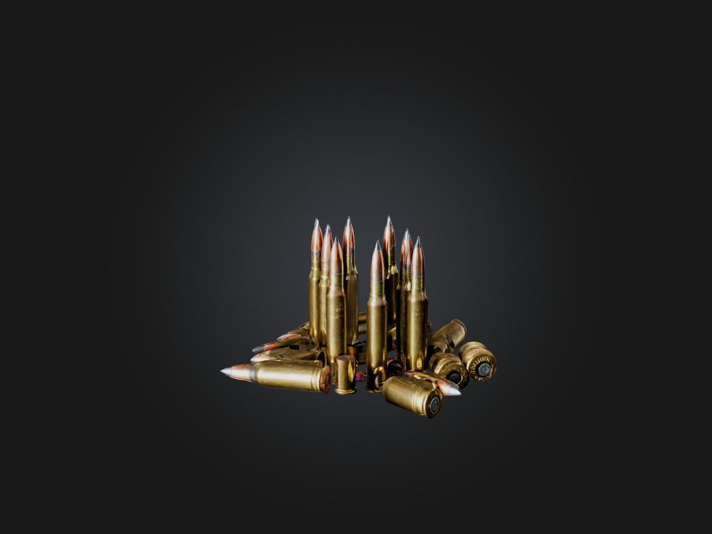 3D model Ammo model VR / AR / low-poly