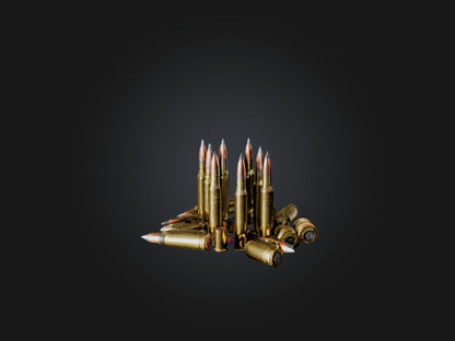 3D model Ammo model VR / AR / low-poly