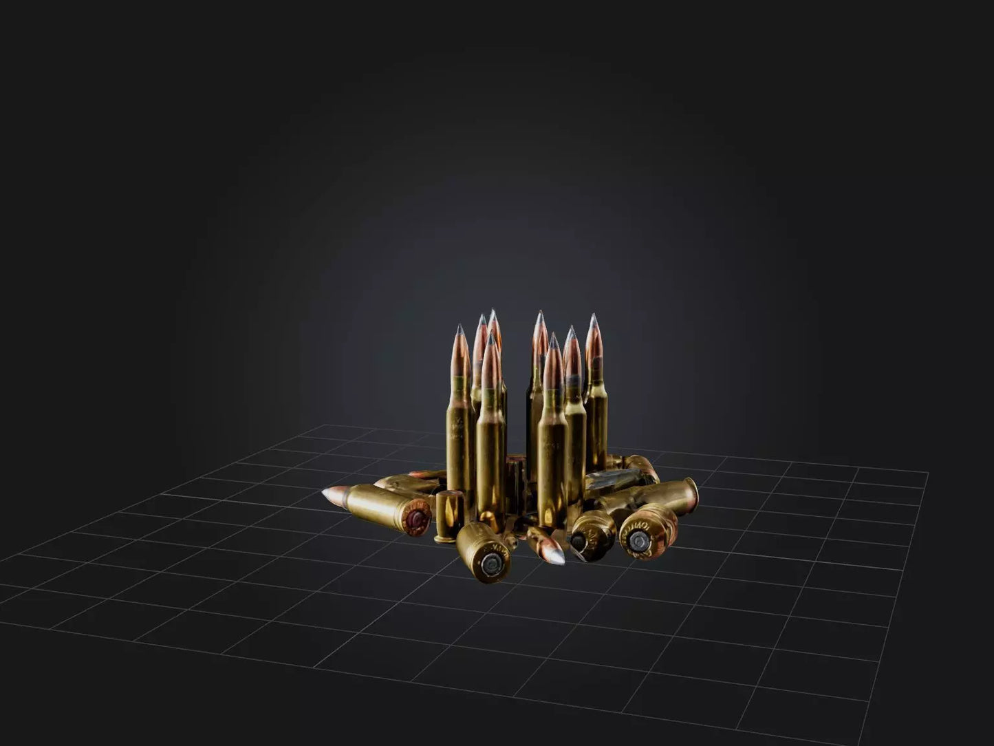 3D model Ammo model VR / AR / low-poly