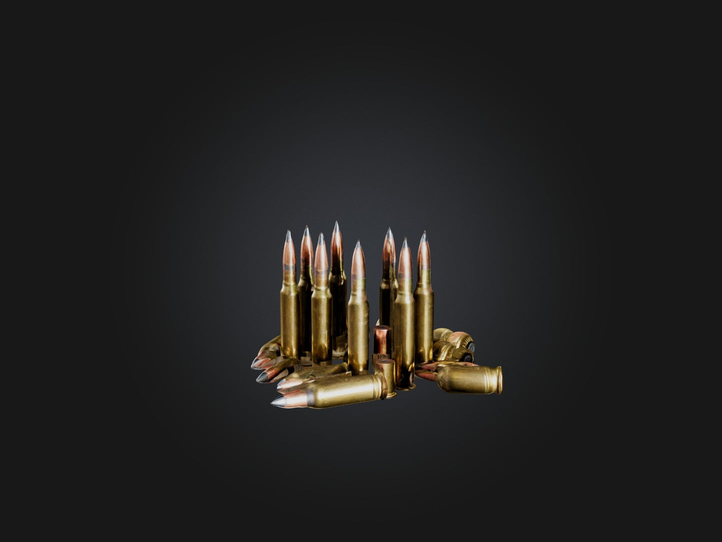 3D model Ammo model VR / AR / low-poly