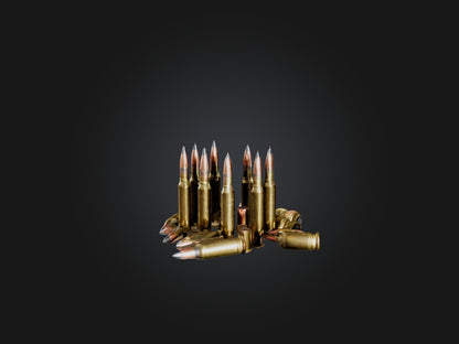 3D model Ammo model VR / AR / low-poly