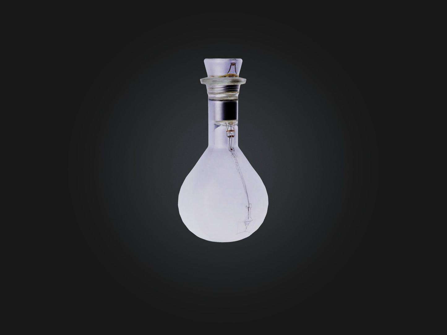 3D model Ampoule VR / AR / low-poly