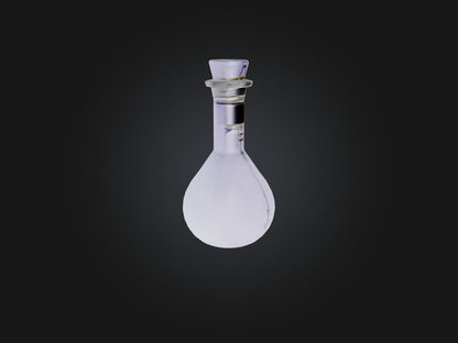 3D model Ampoule VR / AR / low-poly