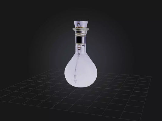 3D model Ampoule VR / AR / low-poly