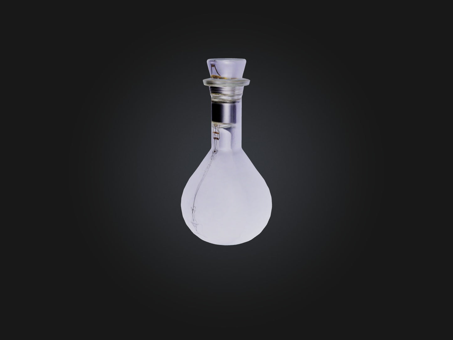 3D model Ampoule VR / AR / low-poly