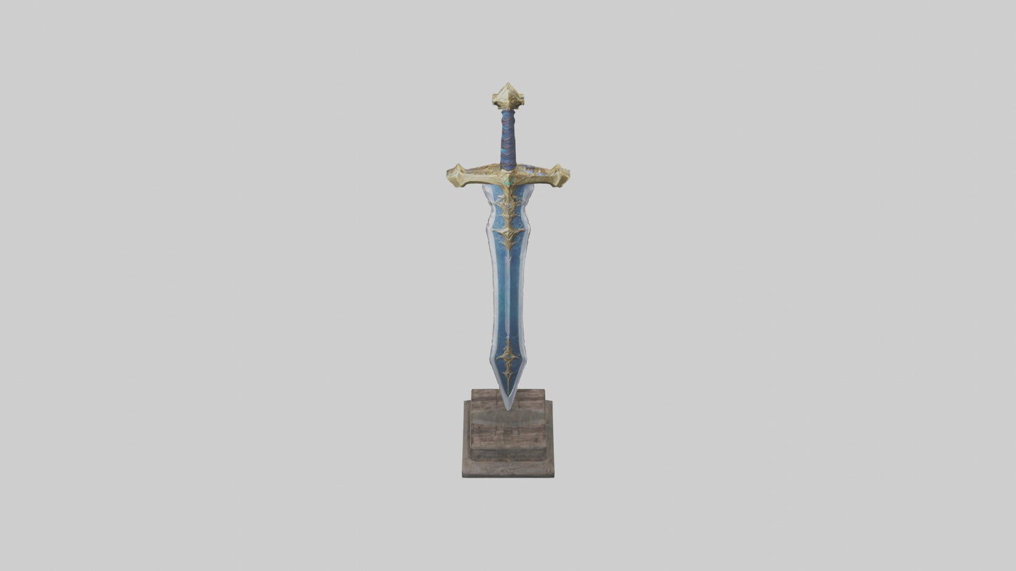 3D model Ancestralsword Model 1 VR / AR / low-poly