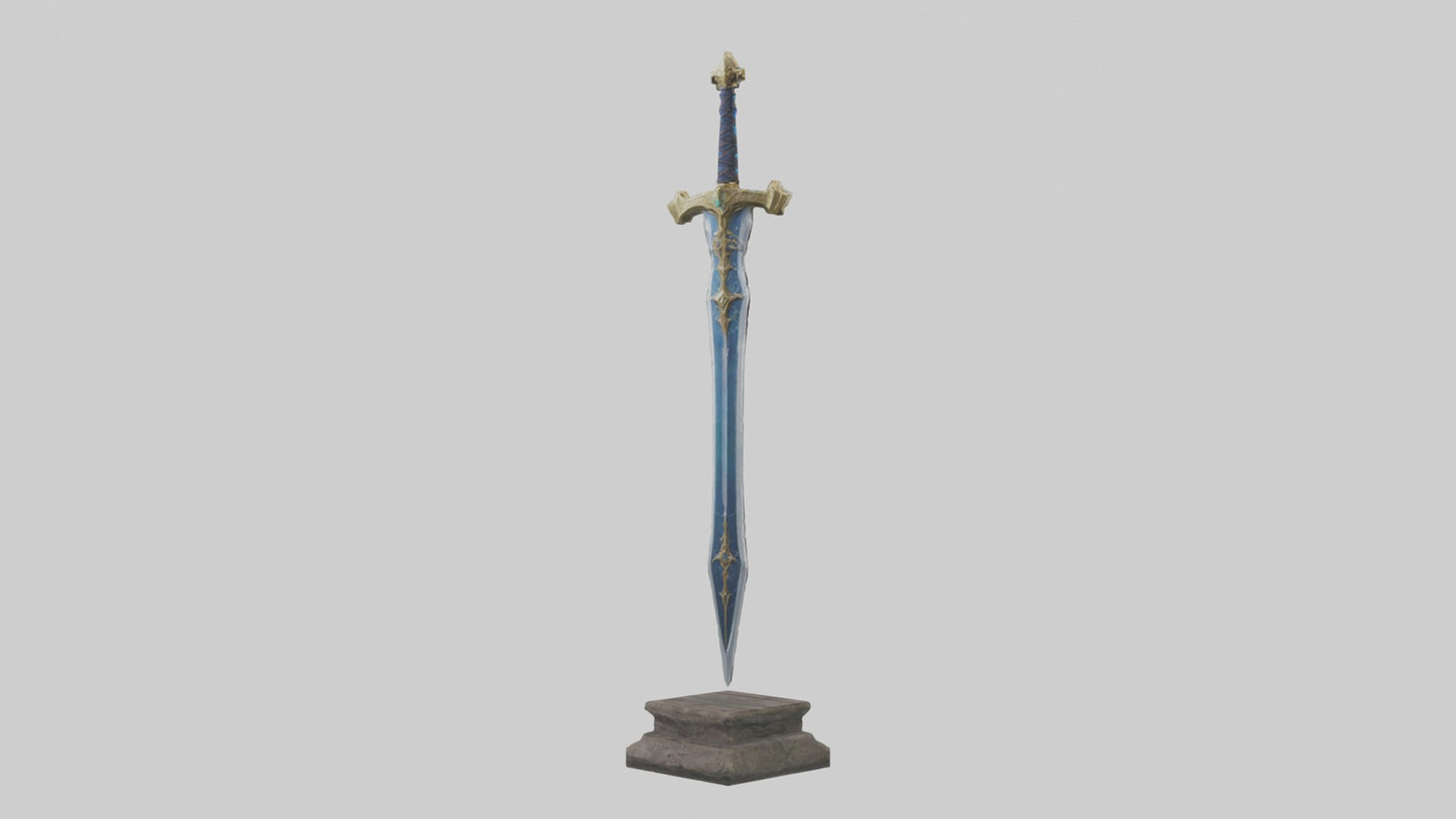 3D model Ancestralsword Model 1 VR / AR / low-poly