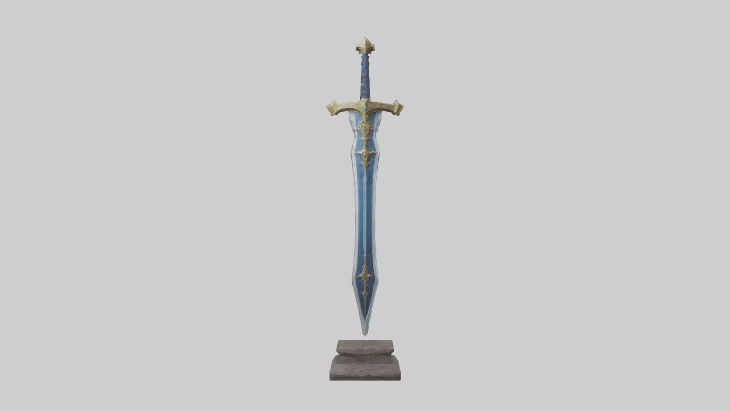3D model Ancestralsword Model 1 VR / AR / low-poly