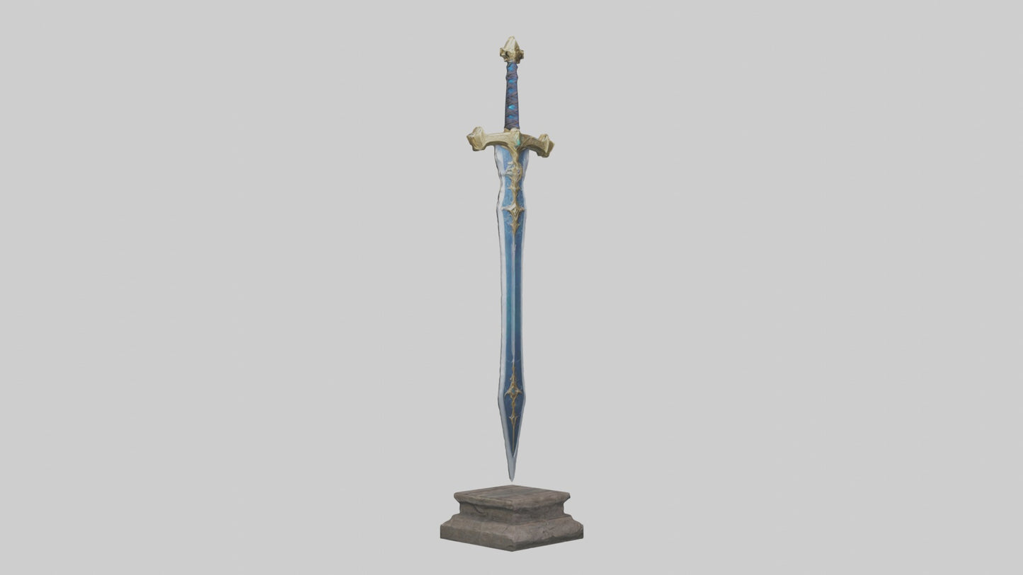 3D model Ancestralsword Model 1 VR / AR / low-poly