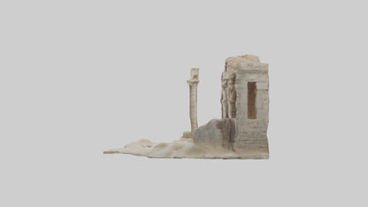 3D model Ancient Ruins Model 1 VR / AR / low-poly