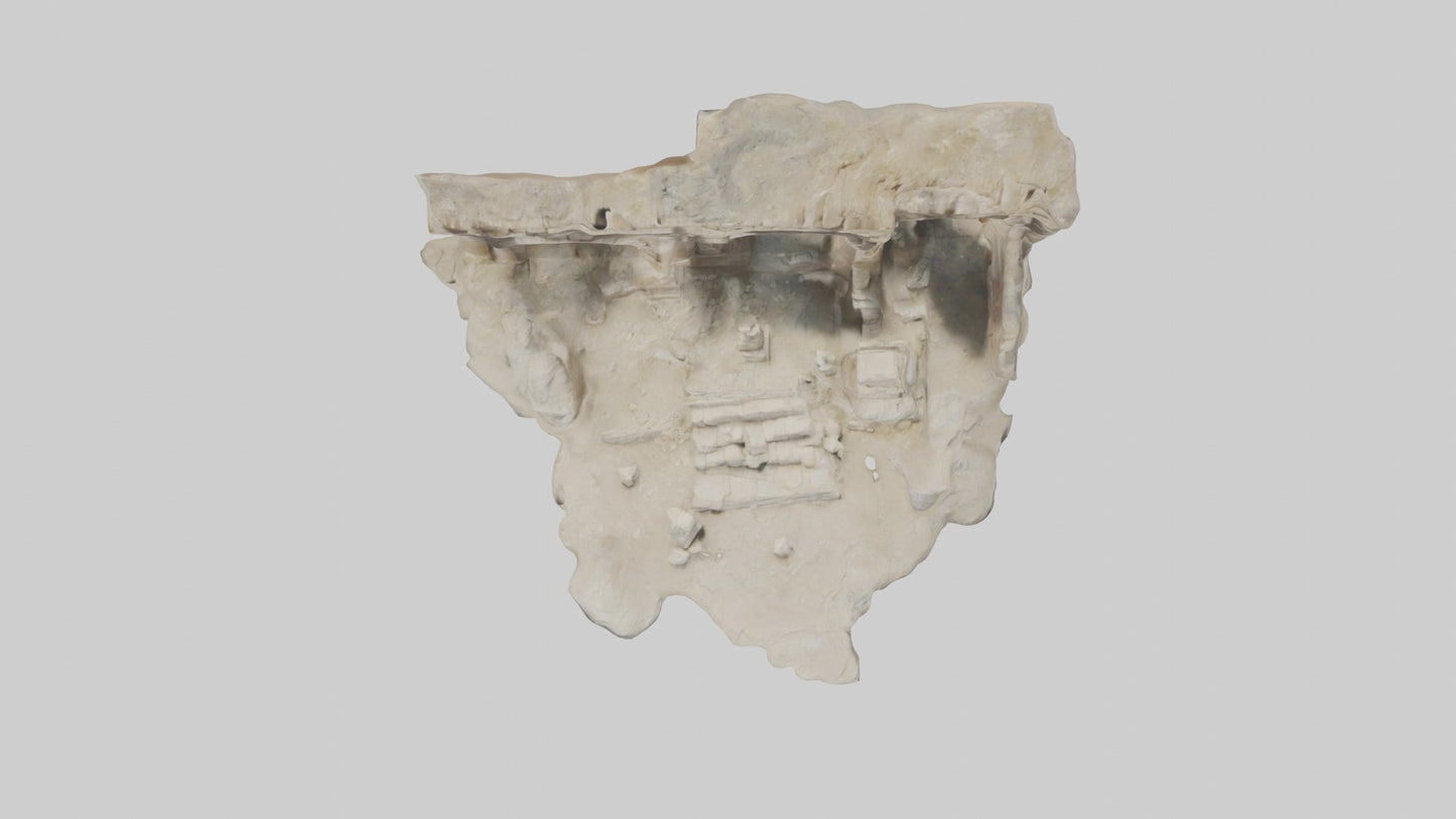 3D model Ancient Ruins Model 1 VR / AR / low-poly