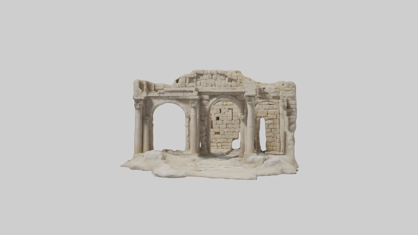 3D model Ancient Ruins Model 1 VR / AR / low-poly