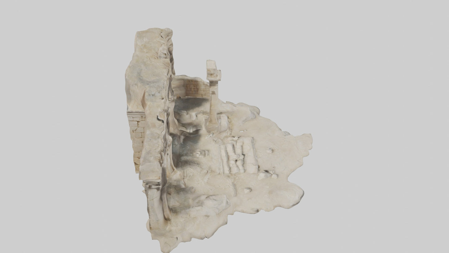 3D model Ancient Ruins Model 1 VR / AR / low-poly