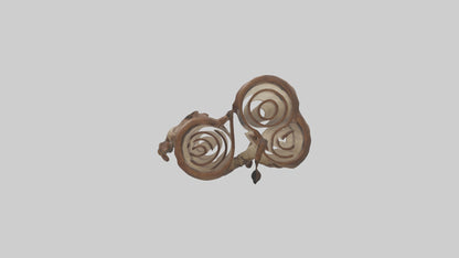3D model Ancient Scroll Case Model VR / AR / low-poly