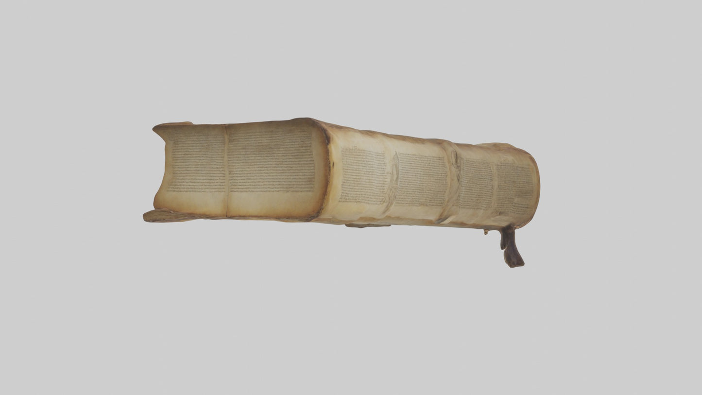 3D model Ancientbook Model 1 VR / AR / low-poly