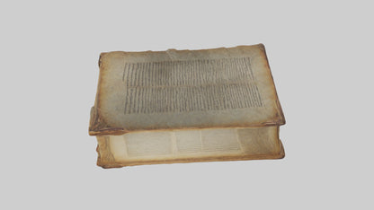 3D model Ancientbook Model 1 VR / AR / low-poly
