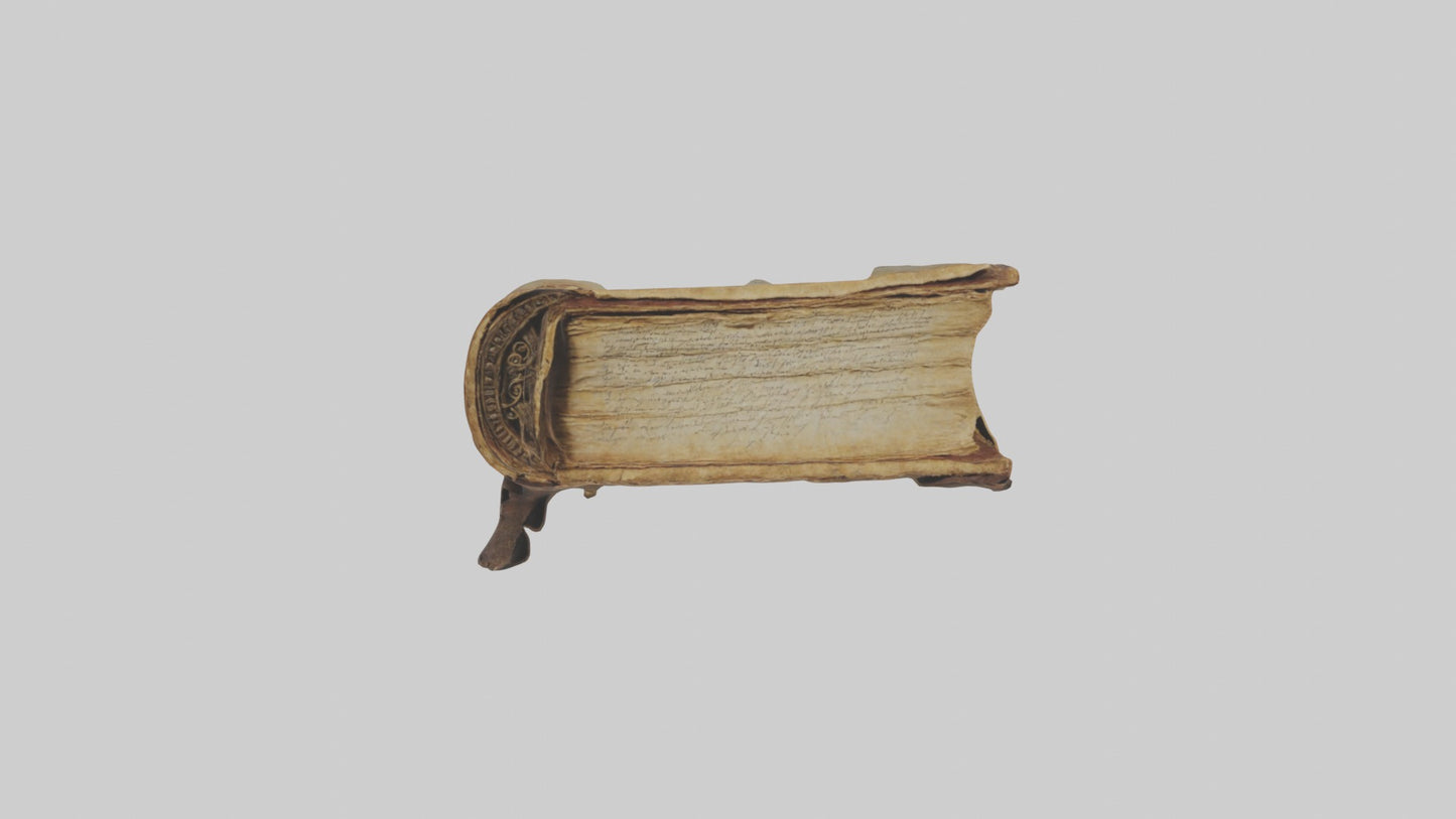 3D model Ancientbook Model 1 VR / AR / low-poly