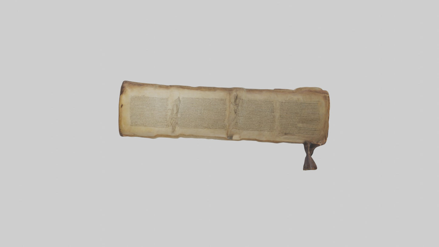 3D model Ancientbook Model 1 VR / AR / low-poly