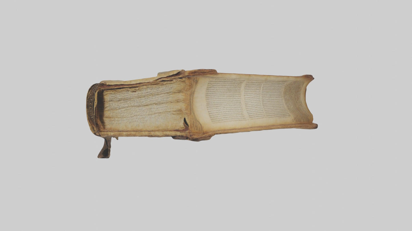 3D model Ancientbook Model 1 VR / AR / low-poly