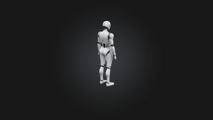 3D model Android model VR / AR / low-poly