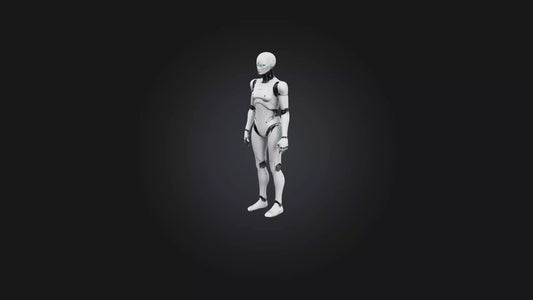 3D model Android model VR / AR / low-poly
