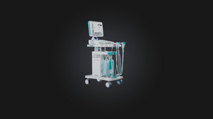 3D model Anesthesia Machine VR / AR / low-poly