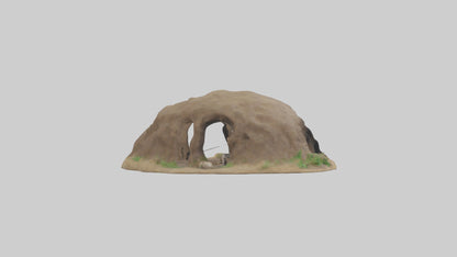 3D model Animalburrow Model 1 VR / AR / low-poly