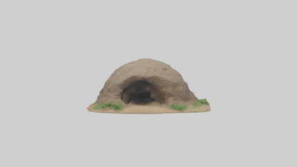 3D model Animalburrow Model 1 VR / AR / low-poly
