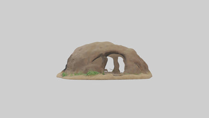 3D model Animalburrow Model 1 VR / AR / low-poly