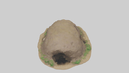 3D model Animalburrow Model 1 VR / AR / low-poly