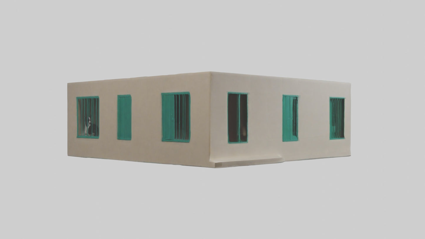 3D model Animalshelter Model 1 VR / AR / low-poly