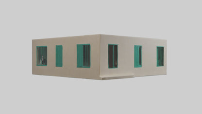 3D model Animalshelter Model 1 VR / AR / low-poly