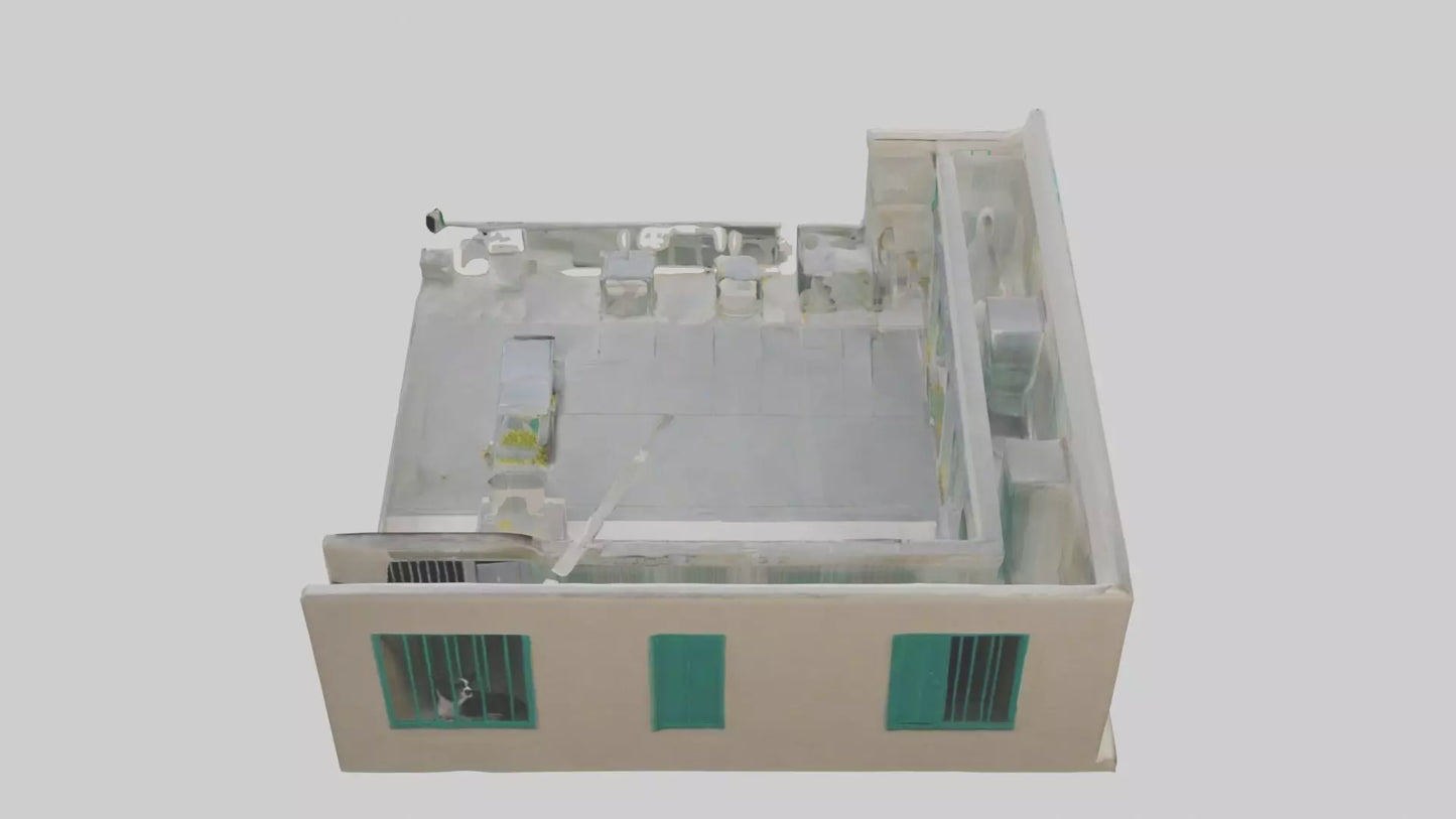 3D model Animalshelter Model 1 VR / AR / low-poly