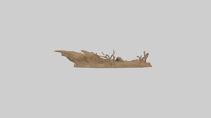 3D model Animaltrack Model 1 VR / AR / low-poly