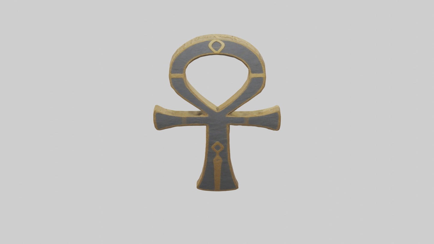 3D model Ankhsymbol Model 1 VR / AR / low-poly