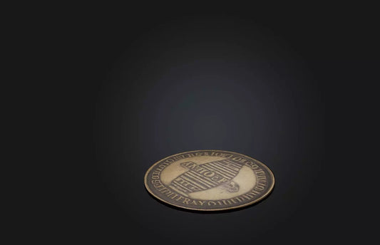 3D model Antique Coin Collection VR / AR / low-poly
