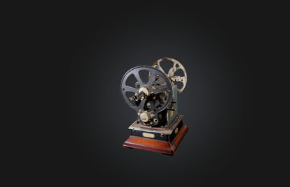 3D model Antique Film Projector VR / AR / low-poly