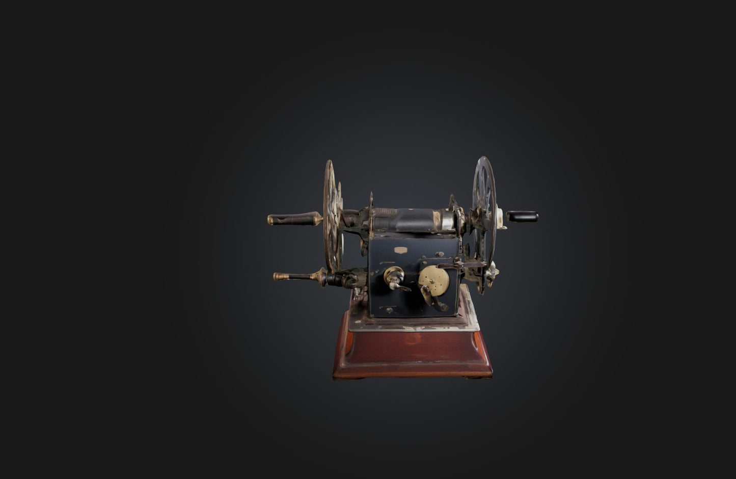 3D model Antique Film Projector VR / AR / low-poly