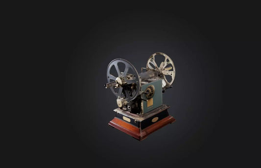 3D model Antique Film Projector VR / AR / low-poly